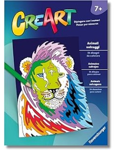 CREART ALBUM DA COLORARE 7+ - ANIMALI SELVAGGI 13096009
