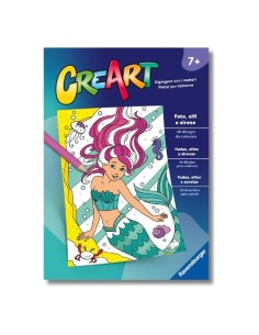 CREART ALBUM DA COLORARE 7+ - FATE, ELFI E SIRENE 13096013