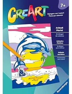 CREART ALBUM DA COLORARE 7+ - ANIMALI DEL MARE 13096014