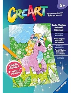 CREART ALBUM DA COLORARE 5+ - CARTA MAGICA INCANTEVOLI...