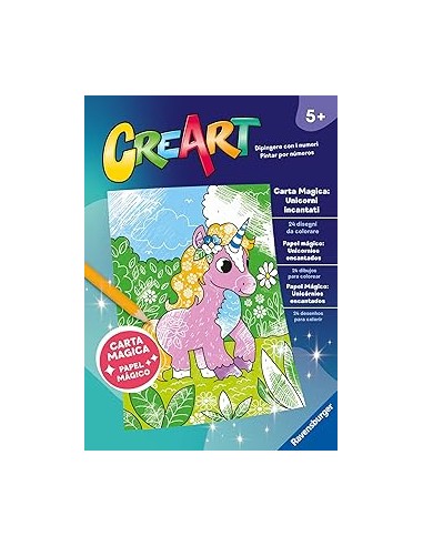 CREART ALBUM DA COLORARE 5+ - CARTA MAGICA...