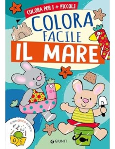 LIBRO COLORA FACILE IL MARE 55200A