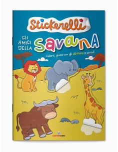 STICKERELLI - GLI AMICI DELLA SAVANA 11764