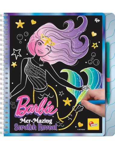 BARBIE SKETCHBOOK MER-MAZING SCRATCH...