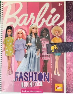 BARBIE SKETCHBOOK FASHION LOOK BOOK 12877