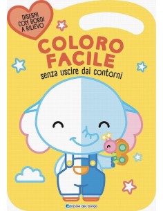 LIBRO COLORO FACILE - ELEFANTE 52989A