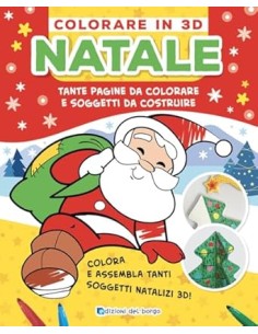 LIBRO COLORARE IN 3D - NATALE 57056A