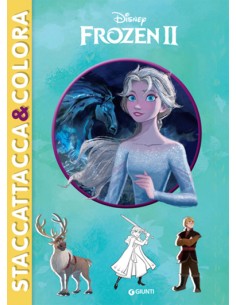 LIBRO FROZEN 2 STACCA ATTACCA COLORA W03816