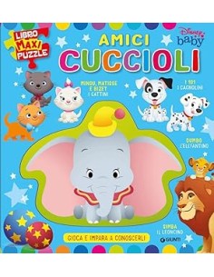 LIBRO AMICI CUCCIOLI  MAXI PUZZLE W0268A