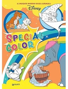 LIBRO SPECIAL COLOR IL MAGICO MONDO DEGLI ANIMALI DISNEY...