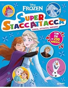 LIBRO  FROZEN SUPER STACCATTACCA DISNEY W0738A