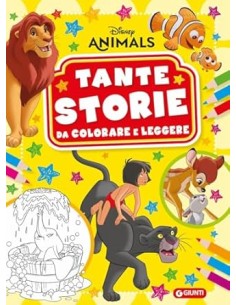 LIBRO ANIMALI (GLI) RACCONTA E COLORA W0792A