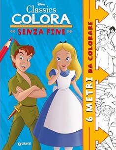 LIBRO COLORA SENZA FINE CLASSICS DISNEY W0810A