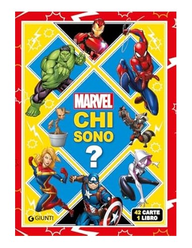 LIBRO CHI SONO MARVEL W0797A