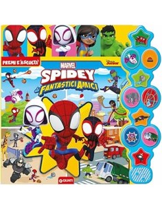 LIBRO SPIDEY E I SUOI AMICI PREMI E ASCOLTA W0434A