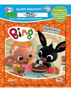 LIBRO ALBO MAGICO BING CHE BUONA LA PAPPA. 79911T