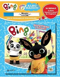 LIBRO ALBO MAGICO BING- SCOPRIAMO I COLORI 82082B