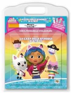 LIBRO CASA DELLE BAMBOLE DI GABBY- L'ARMADIO DEI COSTUMI...