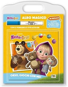 LIBRO ALBO MAGICO ORSO GIOCHI CON ME 58403A