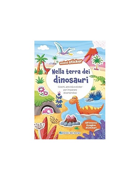 LIBRO NELLA TERRA DEI DINOSAURI 57572A