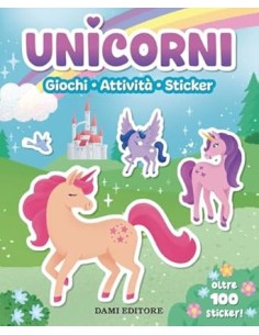 LIBRO  UNICORNI - GIOCHI ATTIVITA' STICKER 58960A