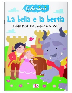 COLORINI DELLE FIABE- LA BELLA E LA BESTIA 48386