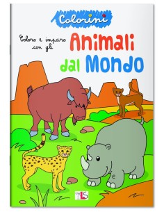 COLORINI- ANIMALI DAL MONDO 48522