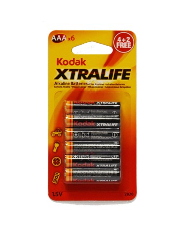 PILE MINI STILO ALCALINE BLISTER 4+2 K3A