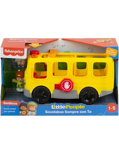 LITTLE PEOPLE SCUOLA BUS PARLANTE FKX00