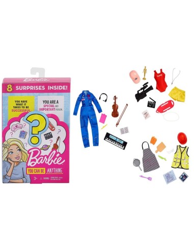 BARBIE CARRIERA SORPRESA GLH57