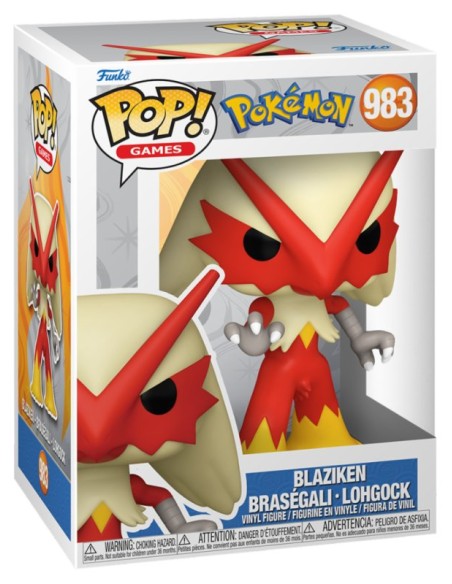 POP POKEMON BLAZIKEN 75189