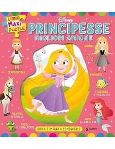 LIBRO PRINCIPESSE MAXI PUZZLE W1157A