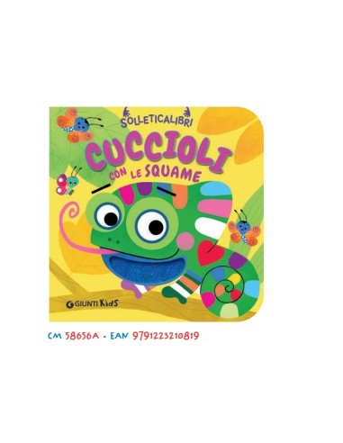 LIBRO CUCCIOLI CON LE SQUAME 58656A