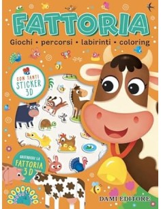 LIBRO FATTORIA - PUFFY STICKERS 58461A