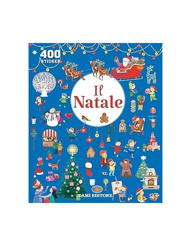 LIBRO NATALE - 400 STICKER 58512A