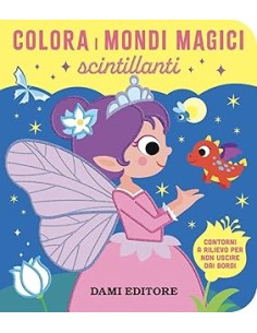 LIBRO MONDI MAGICI - COLORING SCINTILLANTI 58973A