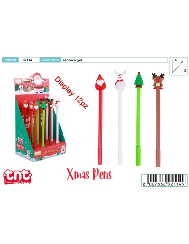 TnT XMAS PEN -PENNA A GEL 92114