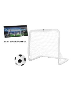 PORTA CALCIO METALLO CON PALLA 44215