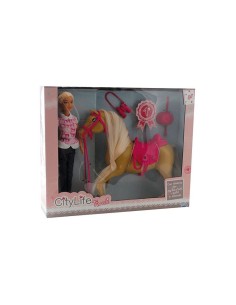 CITY LIFE -  TIVOLI FASHION DOLL CON CAVALLO 44401