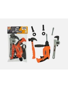 TEO'S - SET TRAPANO A BATTERIA CON ACCESSORI 68606