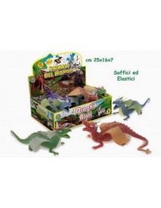 GEO NATURE - DRAGO ALATO SOFFICE 3 MDL 6 COL ASS  72443