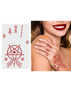 GIOIELLI MANO SATANICI  11X18 CM 15951