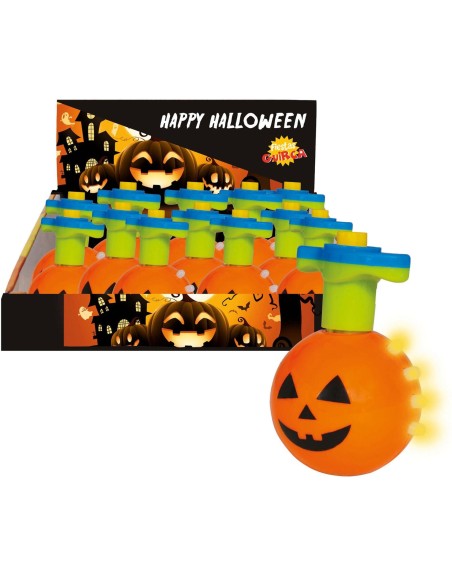 TROTTOLE ZUCCA CON PULSANTE E LUCE 19063