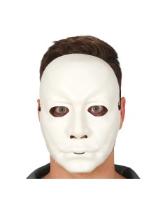 MASCHERA UOMO BIANCA PVC 20055