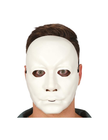 MASCHERA UOMO BIANCA PVC 20055