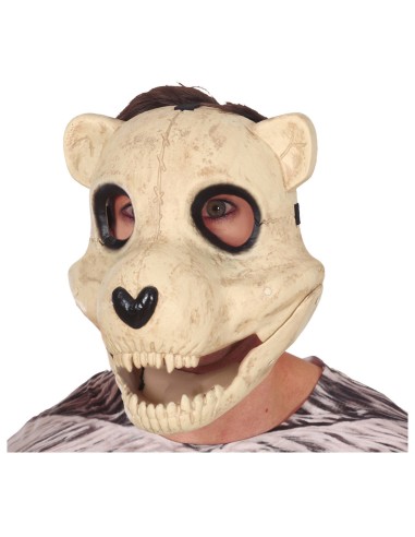 MASCHERA ORSO CON MOV PVC 20074