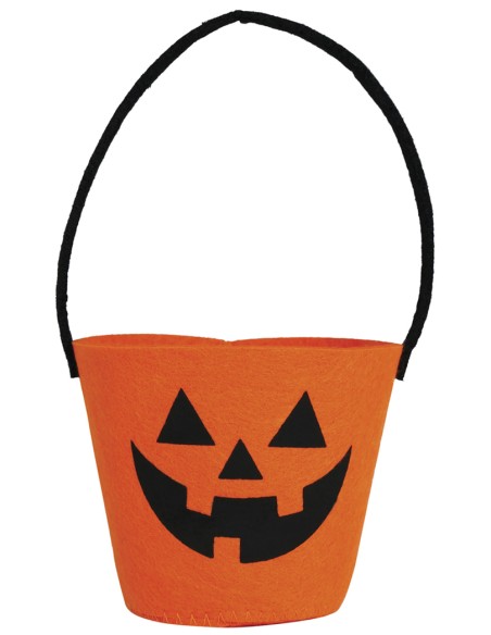 SECCHIELLO ZUCCA 13X10 CM FELTRO 24981