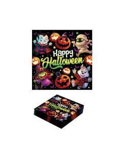 SACCHETTO 20 TOVAGLIOLI MOSTRI 16X16 CM 26911