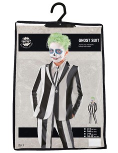 COSTUME DA SCHELETRO FANTASMA 5 - 6 ANNI 78412