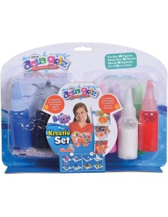 AQUA GELZ CREATIVE SET - 7 TUBETTI 30ML, 4 STAMPINI...